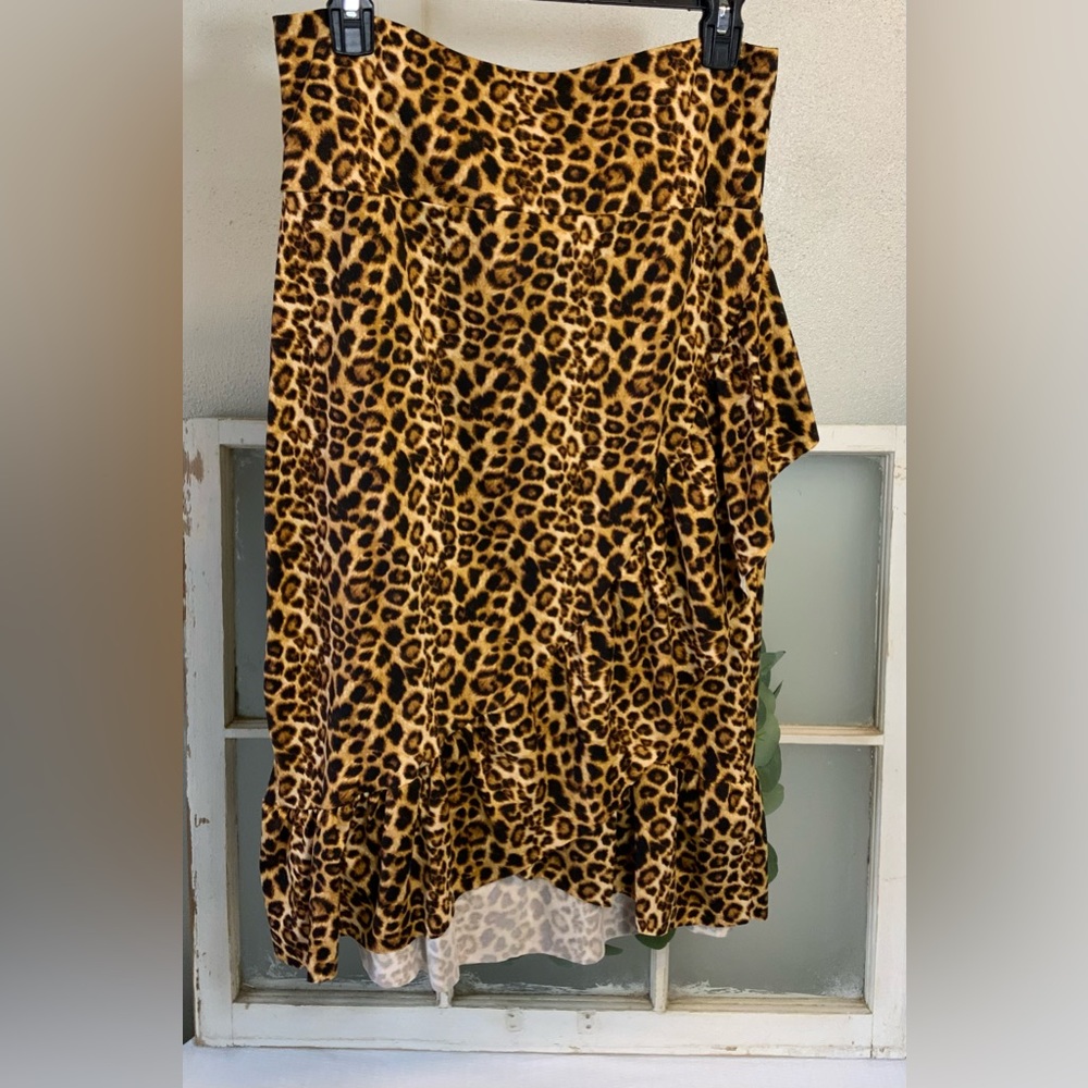 Sold…Cheetah print skirt by Turquoise Haven.
